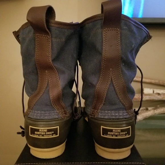 canvas bean boots